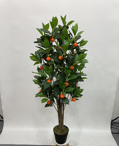 Mua cây cam nhân tạo bằng nhựa cho phòng ngủ văn phòng phòng ăn ngoài trời phòng trẻ em-Tùy chọn tiết kiệm không gian cho khách sạn - Product Image 3