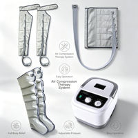 Bottes de massage pneumatiques à compression d'air pour la récupération des mollets, appareil de thérapie de relaxation musculaire et de circulation sanguine