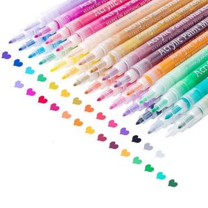 Nuevos Productos, Marcadores de Pintura Acrílica a Base de Agua, No Tóxicos, 12/24/30 Colores, Venta al Por Mayor - Product Image 1