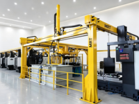 Manipulateur de portique flexible et personnalisé, robot à treillis pour opérations sans pilote sur lignes de production multi-variétés