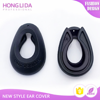 Couvre-oreille de teinture capillaire réutilisable de préférence de qualité avec un design perforé Insertion intra-auriculaire confortable Caractéristique durable