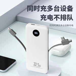 Batería Externa de 10000 mAh con Pantalla Digital, Salida Tipo C, Carga Rápida, Portátil para Dispositivos Móviles - Product Image 3