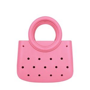 Sac fourre-tout unisexe personnalisé 2025 tendance en EVA, imperméable, pour voyage, plage, rangement, couleur bonbon, avec trous DIY - Product Image 5