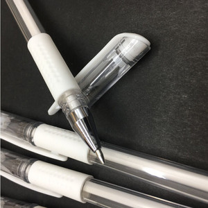 أقلام حبر أبيض معتم للرسم على الورق الأسود، التخطيط، التوضيح، أقلام جل بيضاء، أقلام حبر جل - Product Image 4