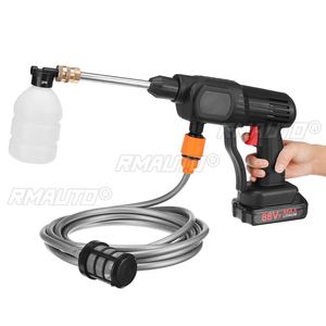 60Bar 1500W Cordless High Pressure <b>Car</b> Washer Rechargeable <b>Car</b> Wash Gun Electric Water Gun Foam <b>Machine</b> for Makit 18V Battery - Product Image 3