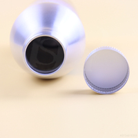 Bouteille d'eau en aluminium de qualité alimentaire personnalisée de 250 ml, 500 ml, 750 ml, 1000 ml, bouteille de boisson, bouteille de café, de bière, de soda avec bouchon à vis antivol