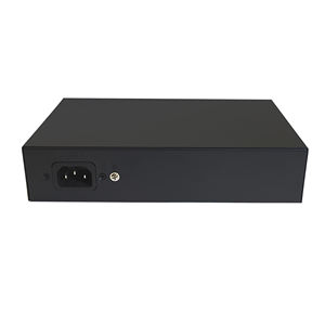 TINCAM Super Mini 10 puertos <span class=keywords><strong>POE</strong></span> Switch 48V 100 metros 8 RJ45 <span class=keywords><strong>PoE</strong></span> 10/100M + 2 RJ45 uplink 10/100M Interruptores <span class=keywords><strong>PoE</strong></span> de tamaño pequeño para CCTV - Product Image 3