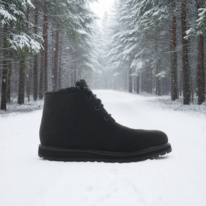 Botas de Nieve Impermeables para Hombre Timberland Richmond Ridge, Color Negro Nubuck, Altura Hasta el Tobillo, Suela de Goma, para Invierno - Product Image 2