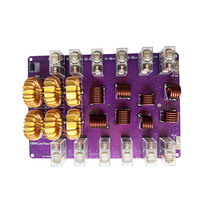 PACKBOXPRICE Filtre passe-bas HF 10 bandes, filtre passe-bas à ondes courtes 1,8-54 MHz, bande latérale unique, radio 1500W pour talkie-walkie