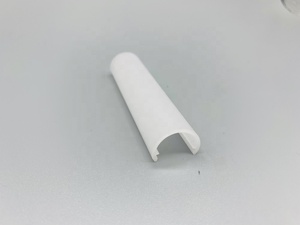 Tùy chỉnh ép đùn hồ sơ nhựa ánh sáng Bar bìa nhựa LED Strip ánh sáng khuếch tán rõ ràng nhựa đèn bóng râm bao gồm - Product Image 3