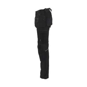BLAKLADER - 713013709999C50 <b>Women</b>’s craftsman <b>trousers</b> with <b>stretch</b> Black - EAN 7330509868232 WORK <b>TROUSERS</b> CARGO WORK <b>TROUSERS</b> - Product Image 5