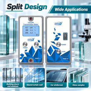 Detector de Tinte Portátil LS110H para Ventanas de Vehículos, Medición de VLT, UVR e IRR con Alta Precisión - Product Image 3