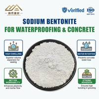Bentonite de sodium, additif pour ciment GCL, plastifiant, matériau de rétention d'eau pour béton, qualité construction