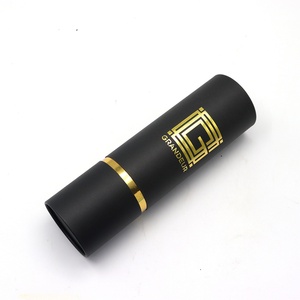 Empaque de Tubo de Papel Rígido de Lujo Impreso Personalizado para Vino, Whisky, Aceite de Oliva, Caja Cilíndrica Biodegradable, Tarro de Cartón Premium - Product Image 1