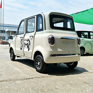 รถยนต์ไฟฟ้าขนาดเล็ก ปี 2026 สีขาว รถมินิไฟฟ้าแบบปิด 4 ที่นั่ง รถยนต์ขนาดเล็กสี่ล้อ รถยนต์นั่งสี่ที่นั่ง รถยนต์ขนาดกะทัดรัด - Product Image 4