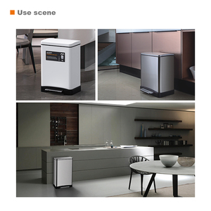 <span class=keywords><strong>Cubo</strong></span> <span class=keywords><strong>de</strong></span> Basura JAVA <span class=keywords><strong>de</strong></span> 50 Litros, <span class=keywords><strong>Cubo</strong></span> <span class=keywords><strong>de</strong></span> Basura con <span class=keywords><strong>Pedal</strong></span> para Cocina, en Acero Inoxidable - Product Image 6