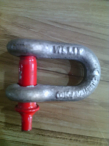 Buy Heavy Duty D Shackle Forged Steel Bow Shackle for Lifting Rigging Towing and <b>Material</b> <b>Handling</b> Applications - Product Image 2