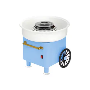 2024 new design machine price wholesale good quality low-cost cotton candy machine blue