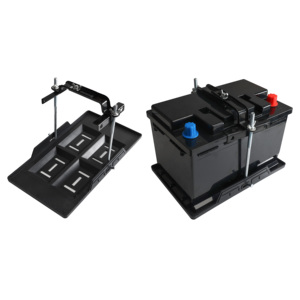 Sắt ABS Phổ Xe Pin Có Thể Điều Chỉnh Chủ Cố Định Giá Pin Khay Pin Giữ Xuống Kit Pin Khung - Product Image 2