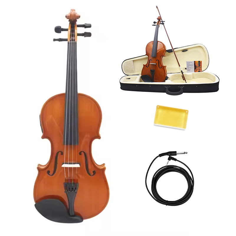 Aston Villa Four String Chinese Made Solid Acoustic Violin