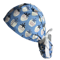 Bonnet de chirurgien personnalisé imprimé avec doublure en satin, ajustable, pour femmes, OEM ODM