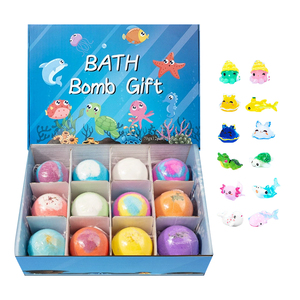 Paquete de 12 Bombas de Baño con Aroma a Océano, Hechas a Mano con Ingredientes Naturales, Seguras para Niños, Aromaterapia Relajante, Ecológicas, Opción Saludable para el Baño - Product Image 1