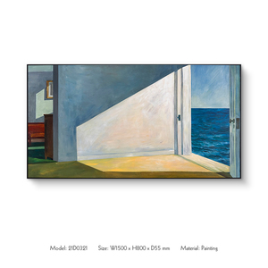 Images de paysage marin créatif contemporain, art mural original peint à <span class=keywords><strong>la</strong></span> main, toile peintures à l'huile pour salon - Product Image 5