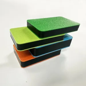 Peralatan bermain warna ganda/lembar HDPE kulit jeruk