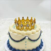 Bestseller Barocke Brautkrone Tortendekoration Tortenaufsatz Blumenstrauß Kuchen-Zubehör Hochzeitsfeier-Accessoires