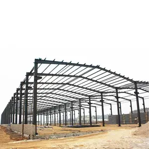 Metal Portal Frame Construction Steel Structure Prefabricated Building