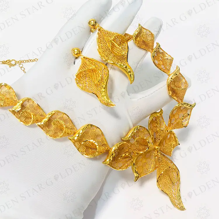 Golden Star Jewelry Custom bridal jewelry Indian jewellery set For Women