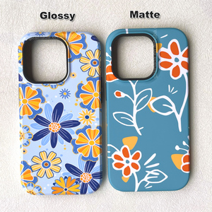 Custodie per <span class=keywords><strong>iPhone</strong></span> Serie 17 all'ingrosso 2 in 1 in TPU e PC con pellicola protettiva 3D per sublimazione, antiurto e lucide, con protezione per l'obiettivo - Product Image 6