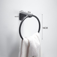Porte-serviettes en alliage de Zinc, ensemble d'accessoires de salle de bains, vente exceptionnelle