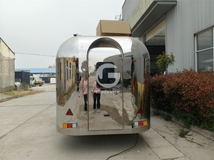 Modèle en acier inoxydable de <span class=keywords><strong>5</strong></span> m de long <span class=keywords><strong>camion</strong></span> alimentaire <span class=keywords><strong>pour</strong></span> la vente de remorque alimentaire personnalisée - Product Image 6