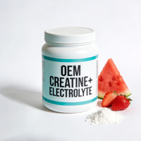 Poudre de créatine + électrolytes OEM - Compléments alimentaires |   Croissance musculaire maigre et hydratation - Créatine monohydrate et électrolytes