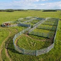 Panel de Corral Portátil para Ganado, Valla Metálica Resistente para Manejo y Gestión de Ganado en Ranchos