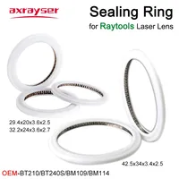 Anneau d'étanchéité de lentille laser pour fenêtres de protection, joint à ressort, compatible Raytools, Precitec, Bodor, WSX, Ospri, BT210/BT240S/Procutter/Lightcutter