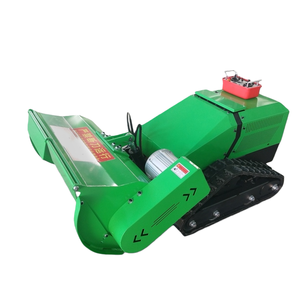 Industrial 4-stroke Hybrid <b>Grass</b> <b>Cutting</b> <b>Machine</b> 800mm Multi-functional Wireless Remote Control Lawn Flail Mower - Product Image 3