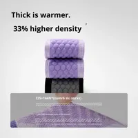 Nouvelles chaussettes de ski professionnelles pour femmes, tricotées ODM, chaudes, épaisses, pour l'hiver, à pression pour le ski de fond et la montagne, tube long