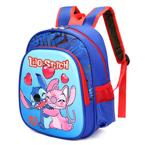 New Style 12-Inch <strong>Stitch</strong> Cartoon School <strong>Bag</strong> - Ultra-Lightweight Kindergarten Backpack (for 3-4 Year Old Kids - Product Image 4
