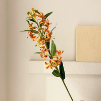 Großhandel Realistische Künstliche Gloriosa Superba Flammenlilie – Premium Seidenblume für Hochzeitskulissen und nordische Heimdekoration