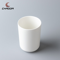 Tasse en céramique à sublimation de logo personnalisé en porcelaine blanche de 12/13/14oz bon marché tasses à café de thé
