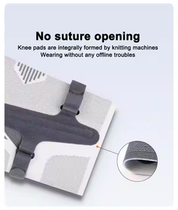 Rodillera de compresión de desgarro de menisco, estabilizador de nailon y rodillera de esponja para Primavera, deportes para correr, protección de rodilla para hombres - Product Image 4