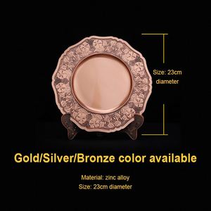 Standing and Wall Hanging,Big Custom <b>Engraved</b> Antique Nickle Gold Award Metal Decorative Memorial <b>Plaque</b>/ - Product Image 6