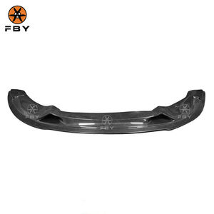 Hoge kwaliteit <span class=keywords><strong>R</strong></span>-stijl carbon fiber voorbumper lip voor BMW M3 M4 F80 F82 bodykit - Product Image 4