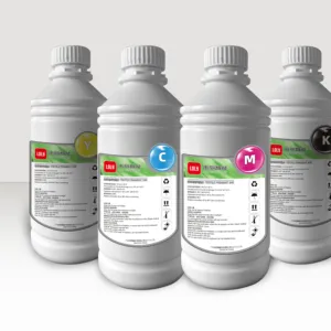 Solvente ECO de tinta pigmentada DTF 1000ml para impressoras Epson Impressão por transferência colorida Venda direta da fábrica