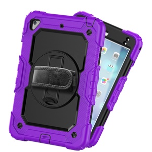 Custodia per Tablet PC in Silicone con supporto a rotazione 360 per <span class=keywords><strong>iPad</strong></span> <span class=keywords><strong>Mini</strong></span> <span class=keywords><strong>4</strong></span> 5 2015 2019 custodia protettiva con tracolla - Product Image 1