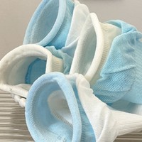 Chaussettes décontractées pour femmes, en tricot côtelé, avec détail de bordure contrastée, douces, extensibles, confortables, pour un usage quotidien, tendance et à la mode
