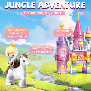 Juego de Bloques de Construcción Educativos Grandes con Temática de Animales y Naturaleza, 115 Piezas, Plástico ABS, Marca <span class=keywords><strong>Fairchild</strong></span>, para Niños de 5 a 7 Años - Product Image 6