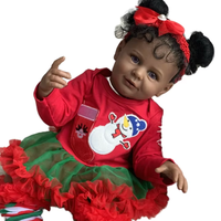 After High 4 hombres con kit de pelo Squishy articulado sueño africano Mizi 60cm ropa Anna Reborn Dolls
